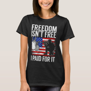 Camiseta Libertad Isnu2019t Pago gratis a veterano de TI