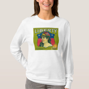 Camiseta Libertad LabelEscondido anaranjado, CA
