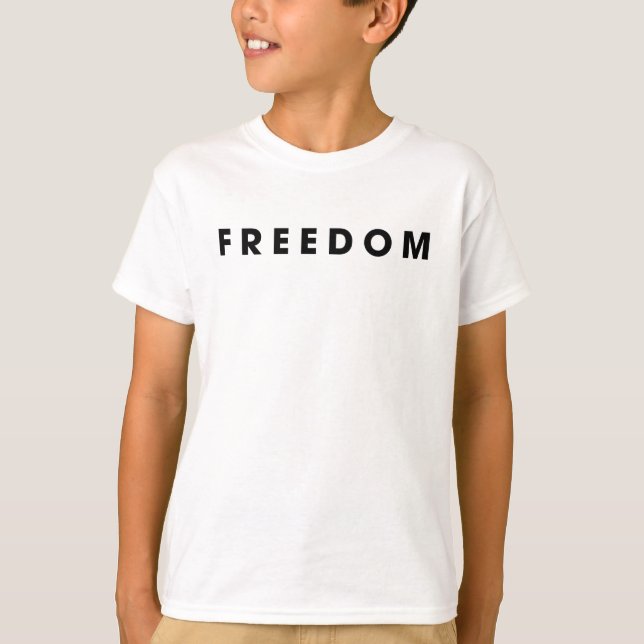 Camiseta Libertad, Libertad Charlie (Anverso)