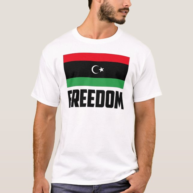Camiseta Libertad - Libia (Anverso)