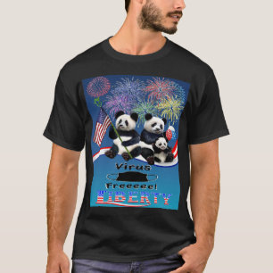 CAMISETA LIBERTAD LIBRE DE VIRUS