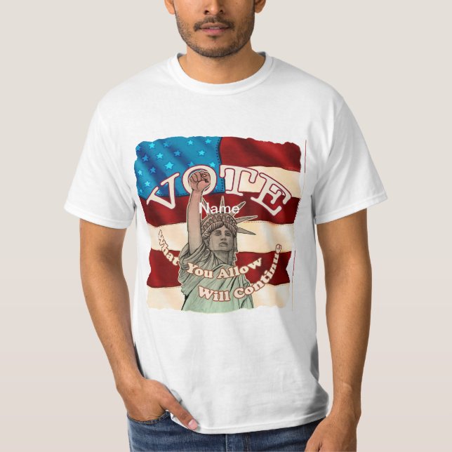 Camiseta Libertad Lo Que Permites (Anverso)