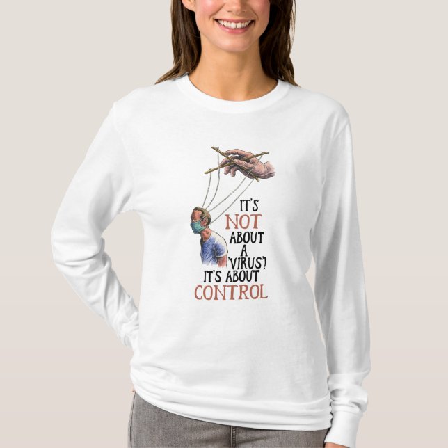 Camiseta Libertad médica sin mandato de vacunación (Anverso)