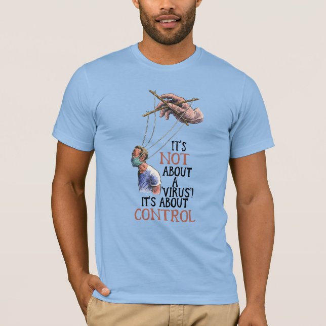 Camiseta Libertad médica sin mandato de vacunación (Anverso)