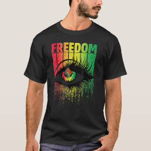 Camiseta Libertad Melanin Oye Black History Mono African Am