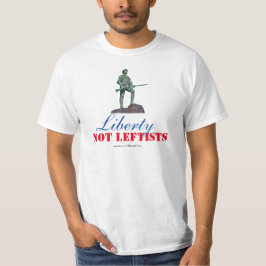 Camiseta Libertad, no izquierdistas, Minuteman T-Shirt