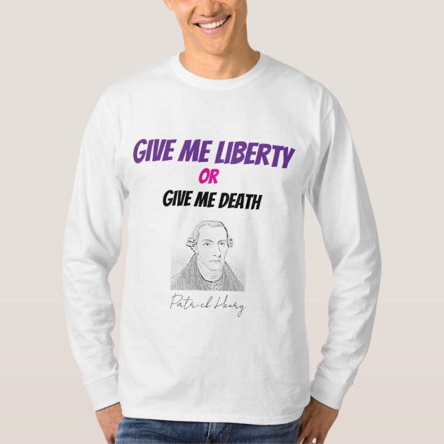 Camiseta Libertad o muerte (Anverso)