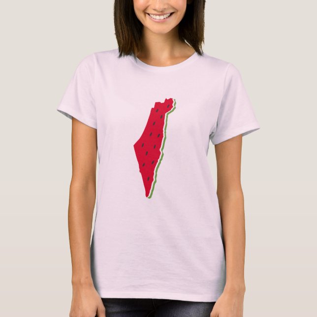 Camiseta Libertad Palestina Melon Tee (Anverso)
