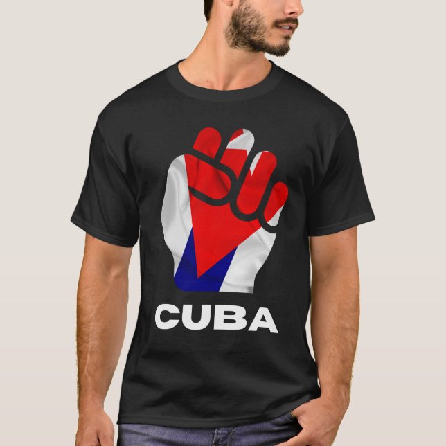 Camiseta Libertad para Cuba (Anverso)