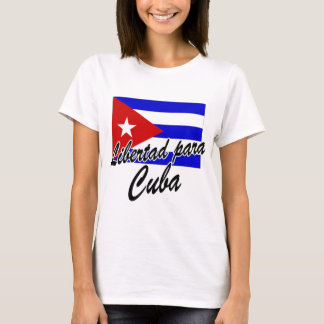 Camiseta ¡Libertad para Cuba!