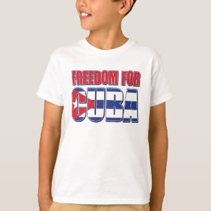Camiseta Libertad para Cuba