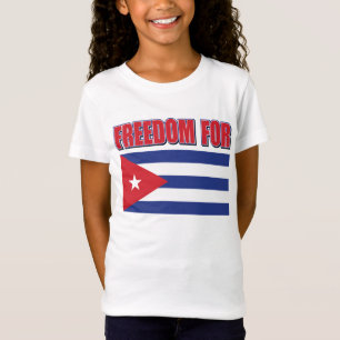 Camiseta Libertad para Cuba