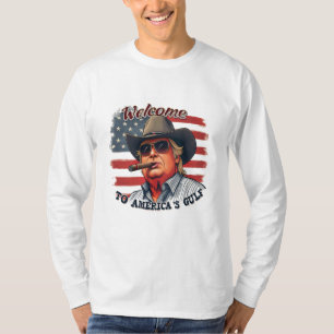 Camiseta Libertad para el estadounidense del Golfo
