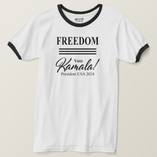 Camiseta LIBERTAD para el presidente de 2024, Kamala Harris