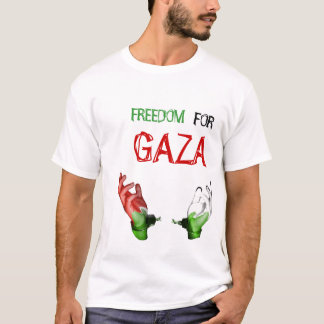 CAMISETA LIBERTAD, PARA, GAZA