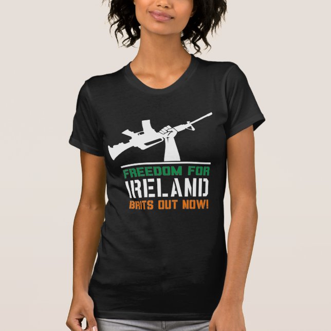 Camiseta ¡Libertad para Irlanda! (Anverso)