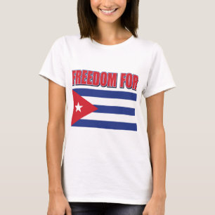 Camiseta Libertad para la Bandera Cubana
