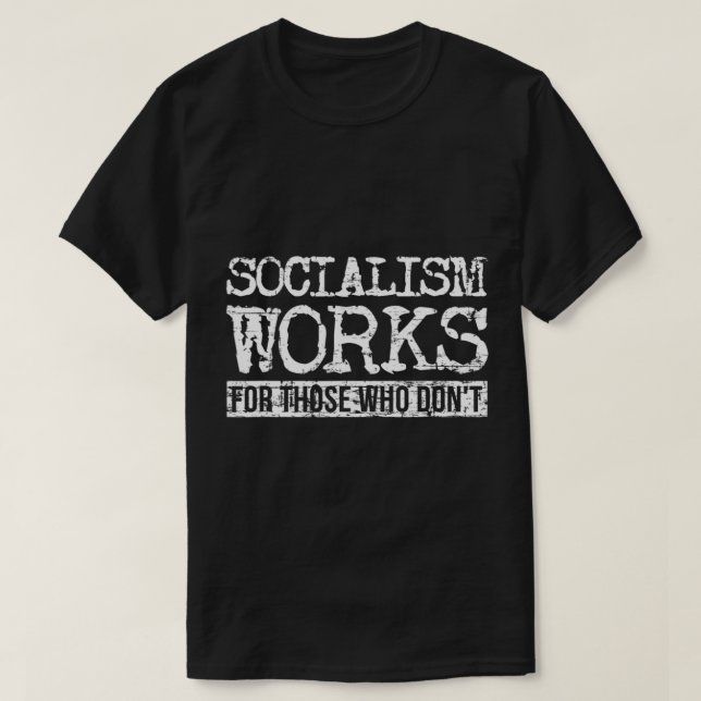 Camiseta Libertad para los capitalistas anti comunistas ant (Diseño del anverso)