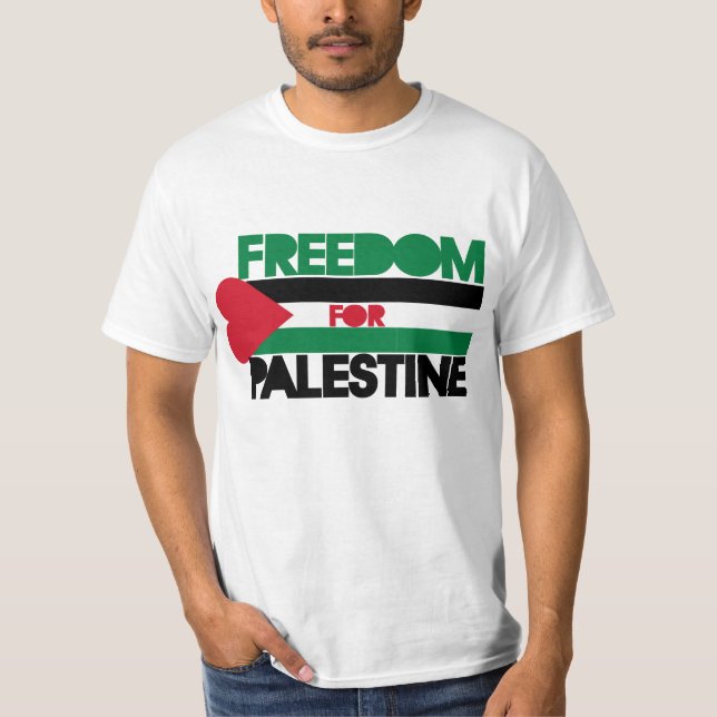 Camiseta Libertad para Palestina (Anverso)