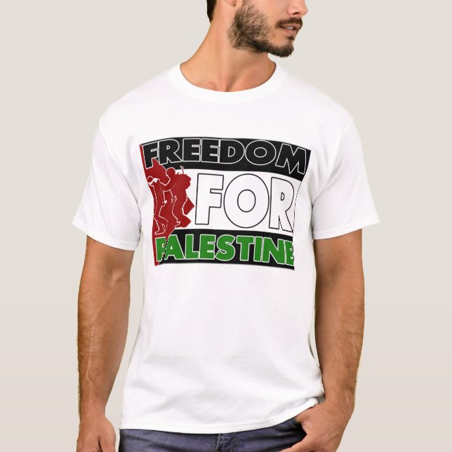 Camiseta Libertad para Palestina (Anverso)