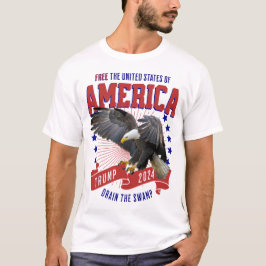 Camiseta Libertad para Trump Eagle 2024