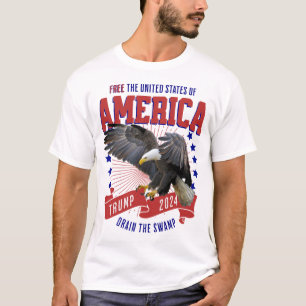 Camiseta Libertad para Trump Eagle 2024