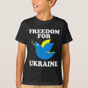 Camiseta Libertad para Ucrania Apoya a Ucrania 