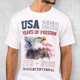 Camiseta Libertad Patriótica 250 Aniversario de América
