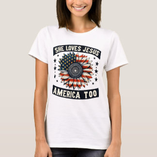 Camiseta Libertad Patriótica 4 DE JULIO