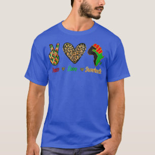 Camiseta Libertad Paz Amor Junio 10 Independencia del Orgul