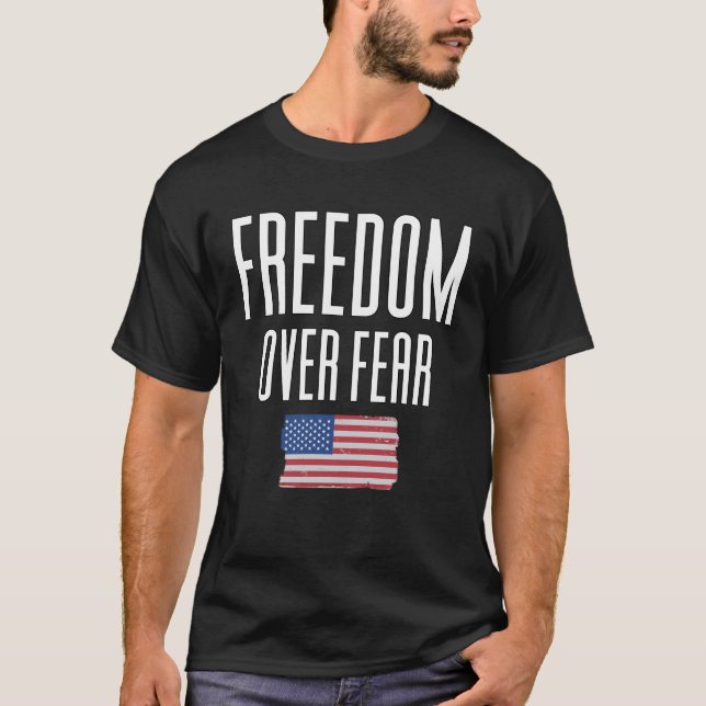 Camiseta Libertad por miedo (Anverso)