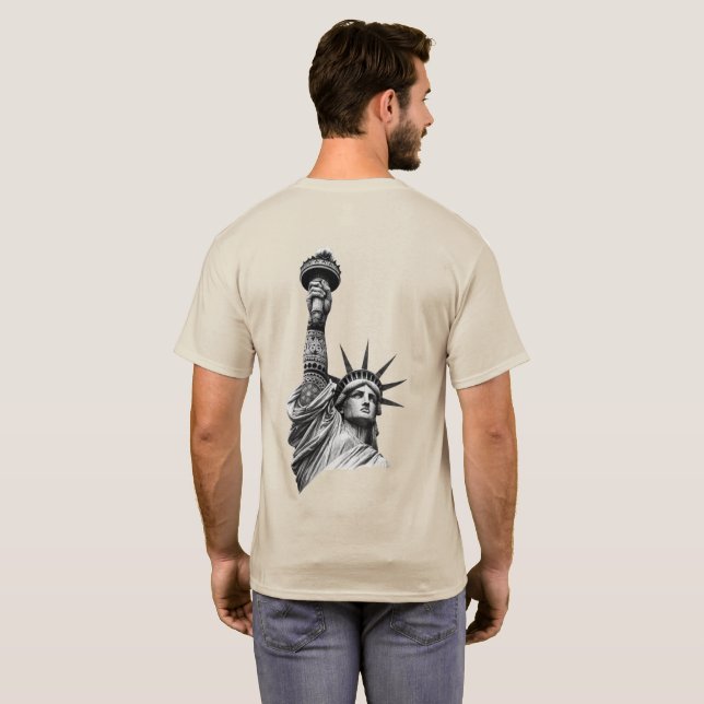 Camiseta Libertad Reimaginada (Reverso completo)
