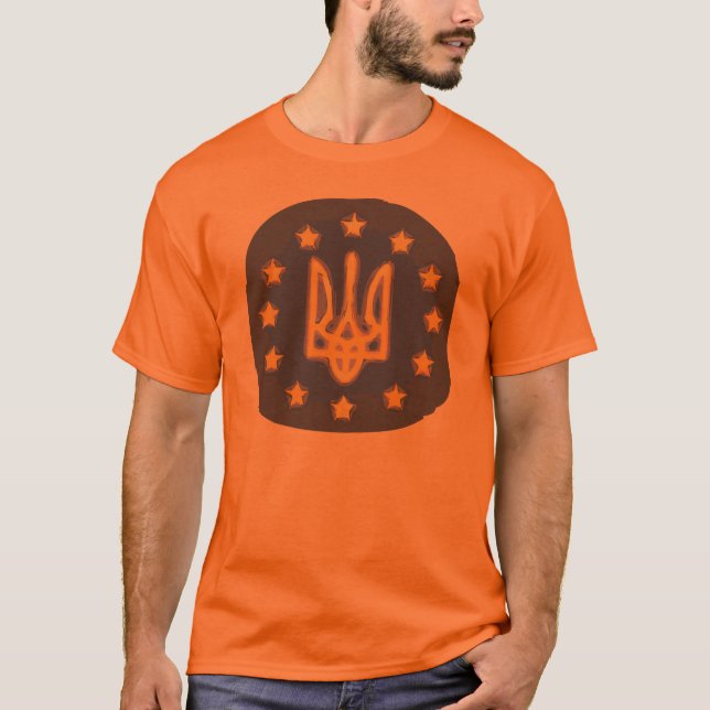Camiseta Libertad = revolución de la protesta 4 de Ucrania (Anverso)