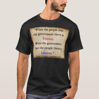 Camiseta Libertad sobre tiranía