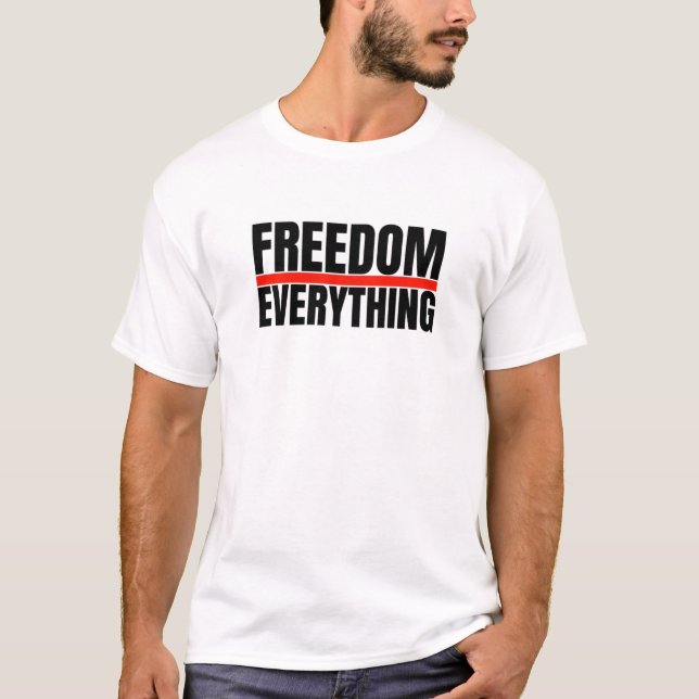 Camiseta Libertad sobre todo (Anverso)