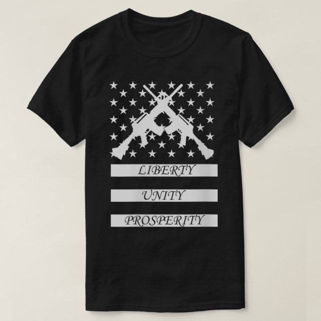 Camiseta Libertad, unidad y prosperidad para las mujeres (Diseño del anverso)