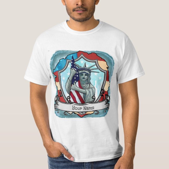 Camiseta Libertad USA  (Anverso)