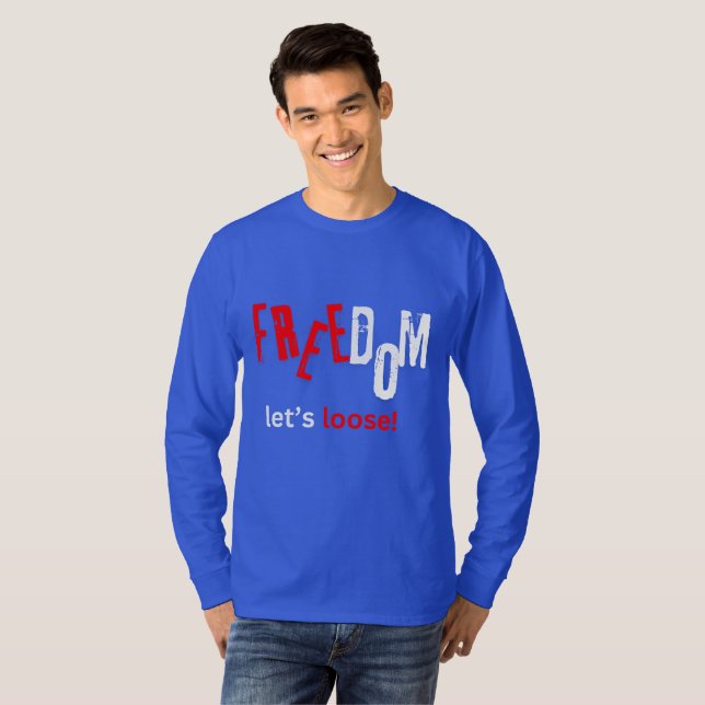 Camiseta Libertad. ¡Vamos a perder! (Anverso completo)