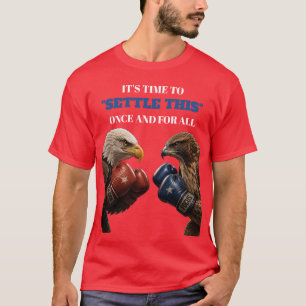 Camiseta Libertad versus enfoque en el ring