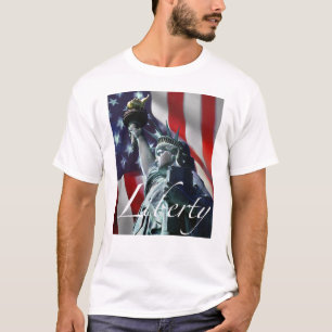Camiseta Libertad y bandera