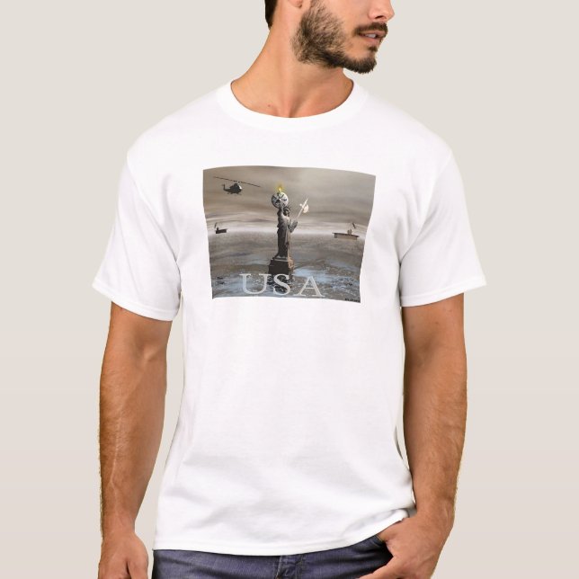 Camiseta Libertad y justicia para todos (Anverso)