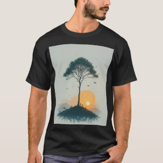 Camiseta Libertad y Naturaleza Arte