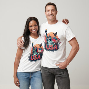 Camiseta Libertad y orgullo en Estados Unidos