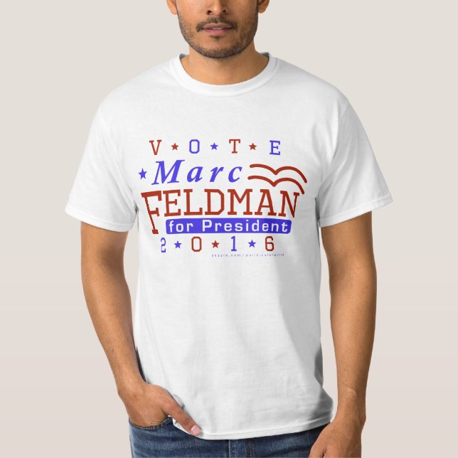 Camiseta Libertario 2016 del presidente elección de Marc (Anverso)