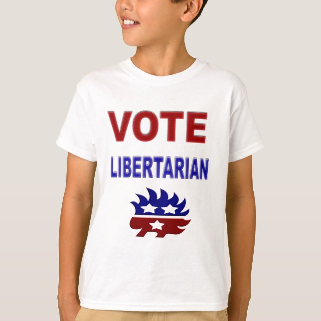Camiseta Libertario del voto (Anverso)