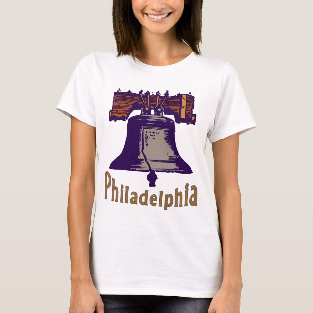 Camiseta Liberty Bell Philadelphia (Anverso)