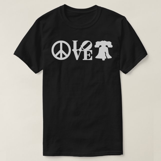 Camiseta Liberty Bell Philly Love Philadelphia PA Special 1 (Diseño del anverso)