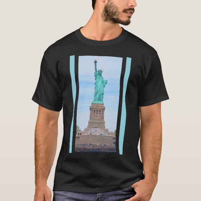 Camiseta Liberty Enlightening the World Lazarus Poem (Anverso)