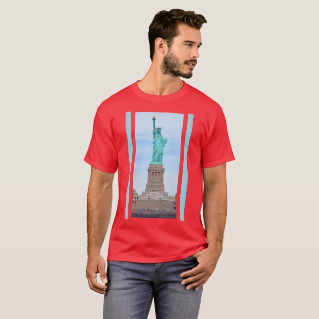 Camiseta Liberty Enlightening the World Lazarus Poem (Anverso completo)