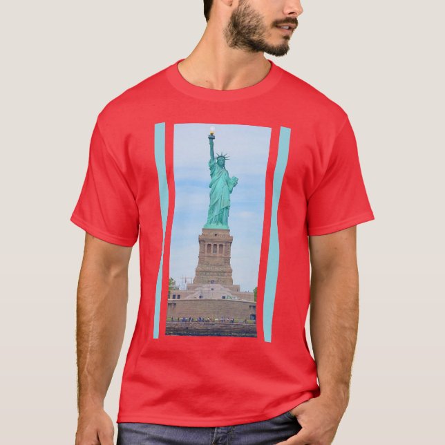 Camiseta Liberty Enlightening the World Lazarus Poem (Anverso)